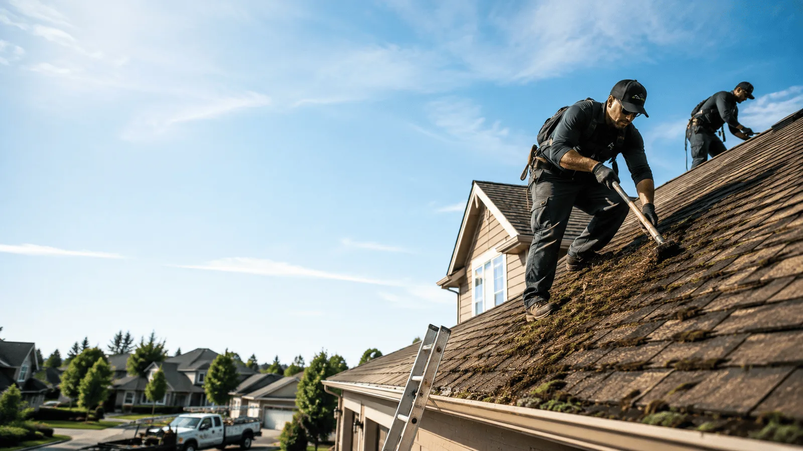 Roof Moss Removal in Garland, KS near me